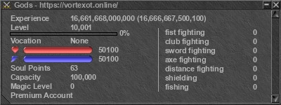 Signature for player Gods