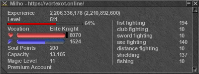 Signature for player Milho